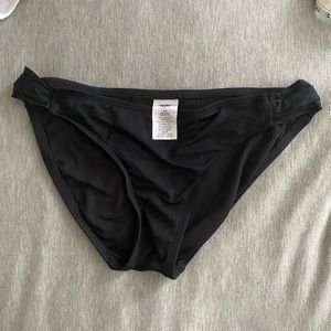 Black bikini bottoms